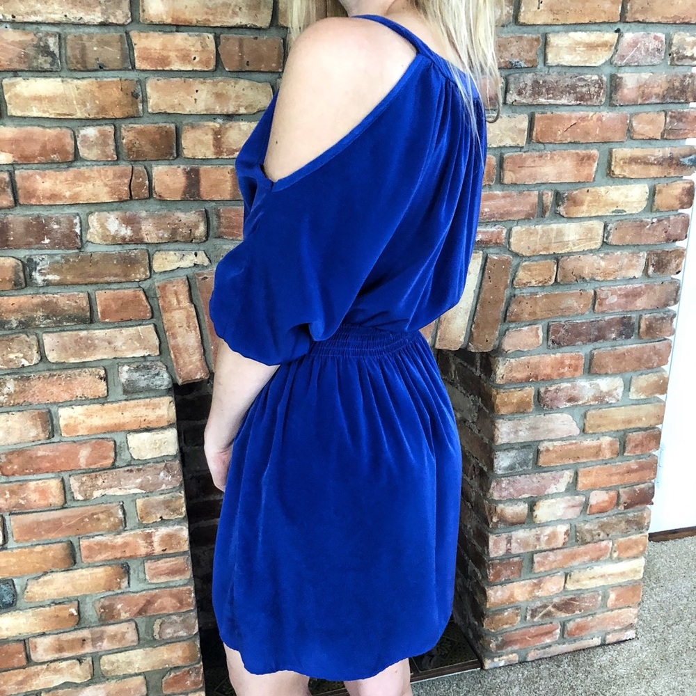 Fun Deep Blue Dress 🌸🌼🌺 - Picture 3 of 3
